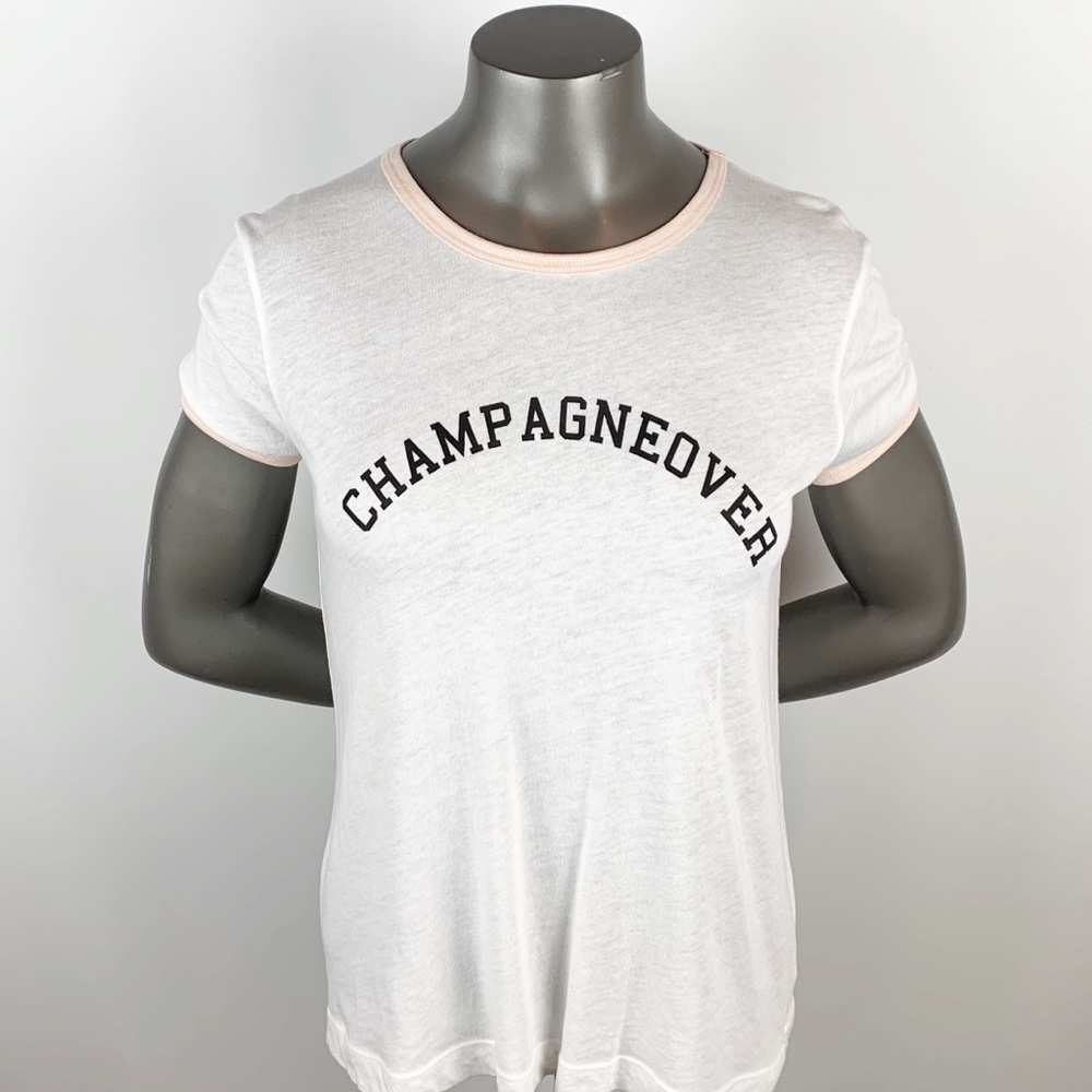 Wildfox | NWT Champagneover Johnny Ringer Tee XS - Picture 1 of 8